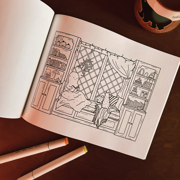 Little Spooky Studio Coloring Book