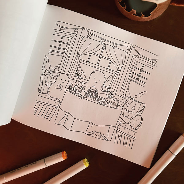 Little Spooky Studio Coloring Book