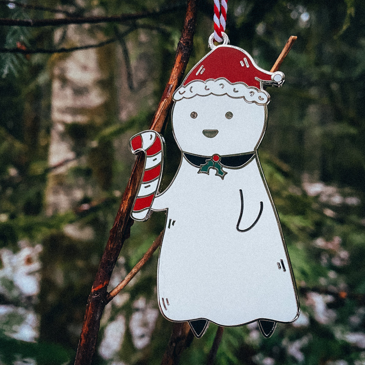 Juniper Ghost Tree Ornament – Little Spooky Studio