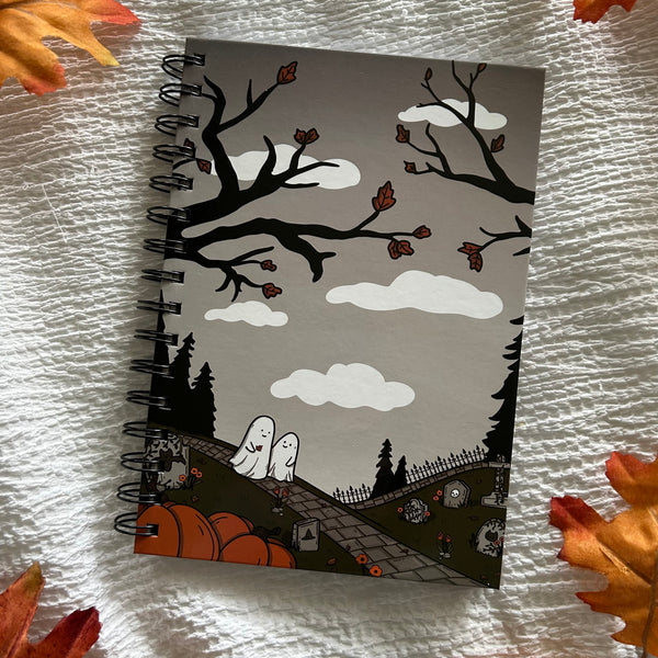 Cemetery Walk A5 Spiral Notebook