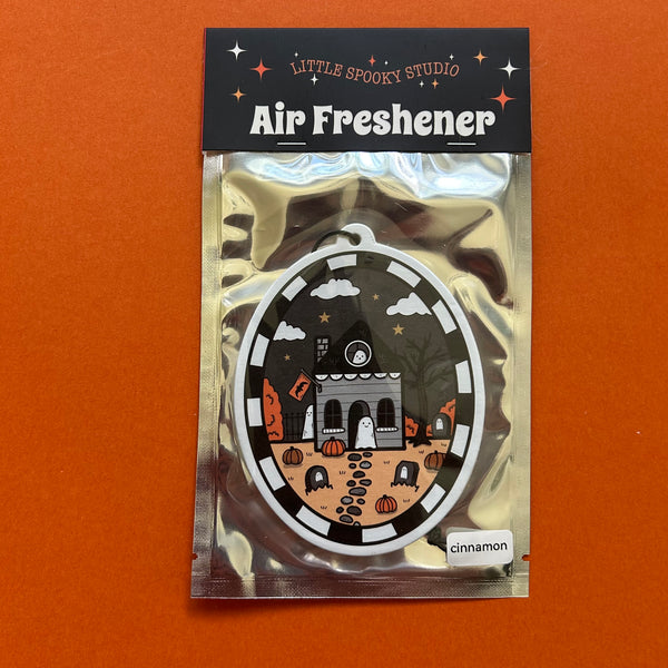 Ghost House Car Air Freshener
