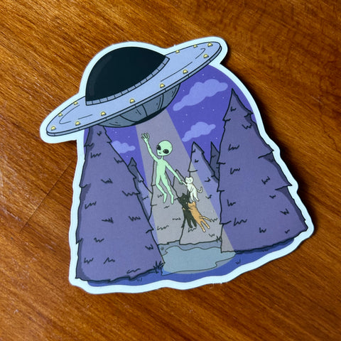 Take Me Away Sticker