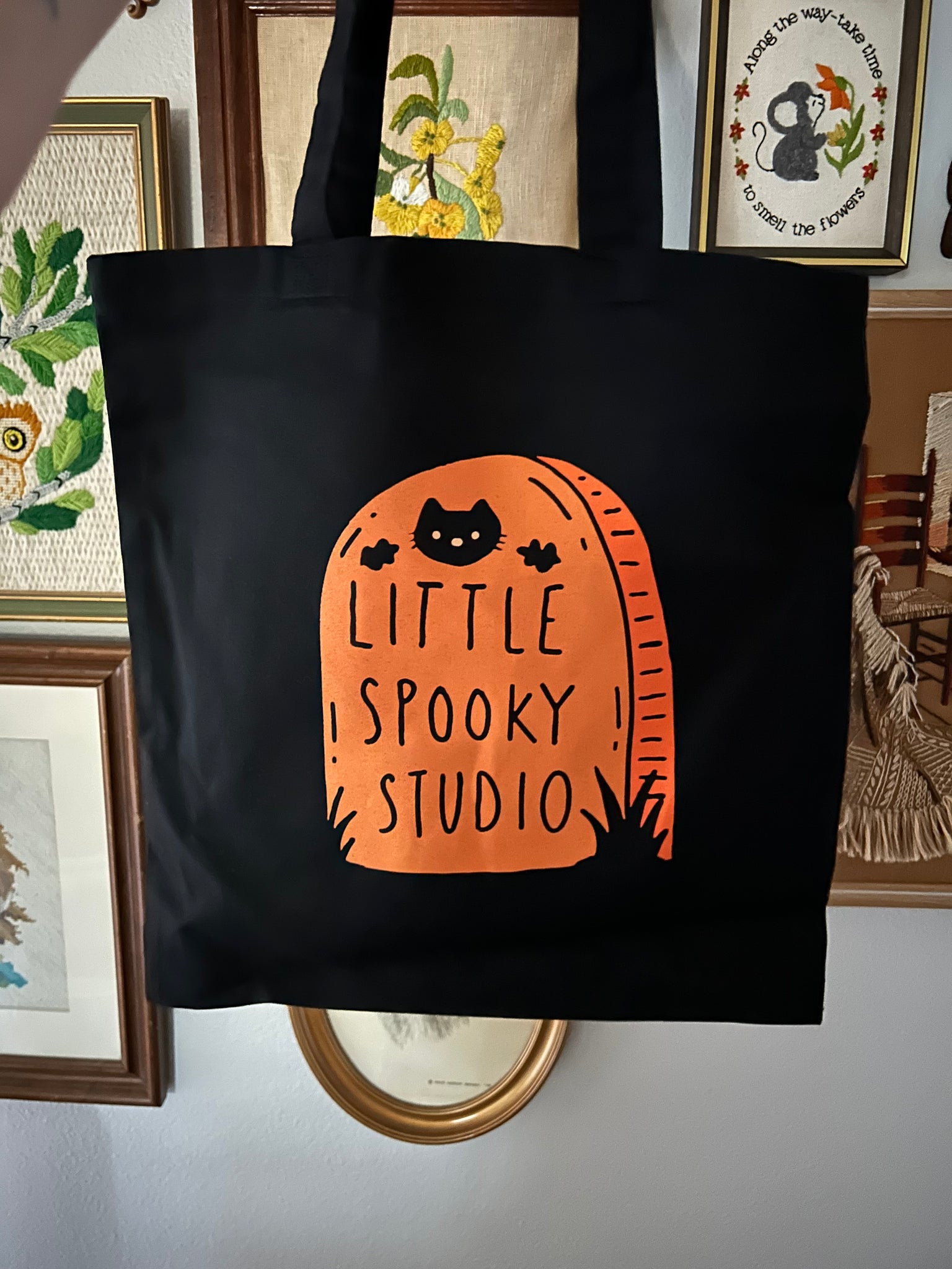 Little Spooky Logo Tote Bag