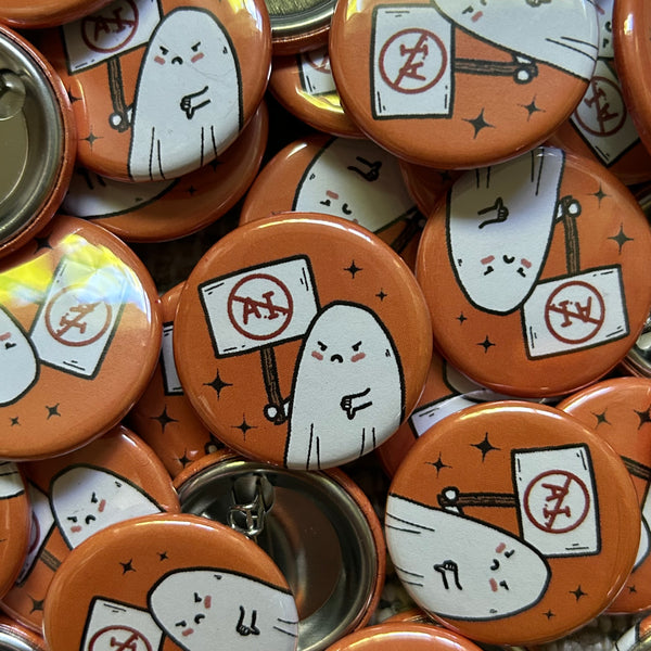 1.25inch Boo A.I. Button