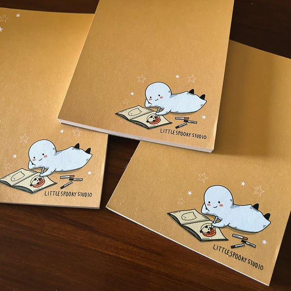 Coloring Ghost Notepad