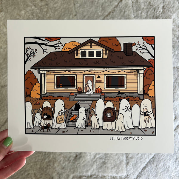 Cat Walk Art Print