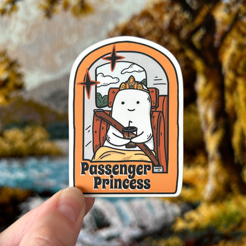 Passenger Princess Sticker