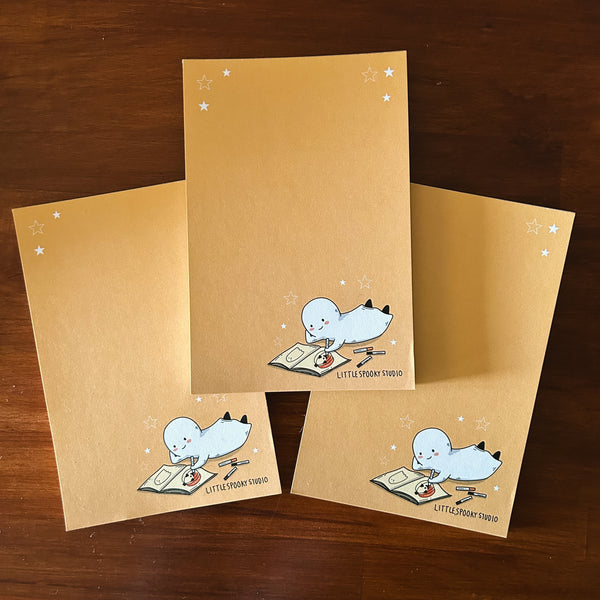 Coloring Ghost Notepad