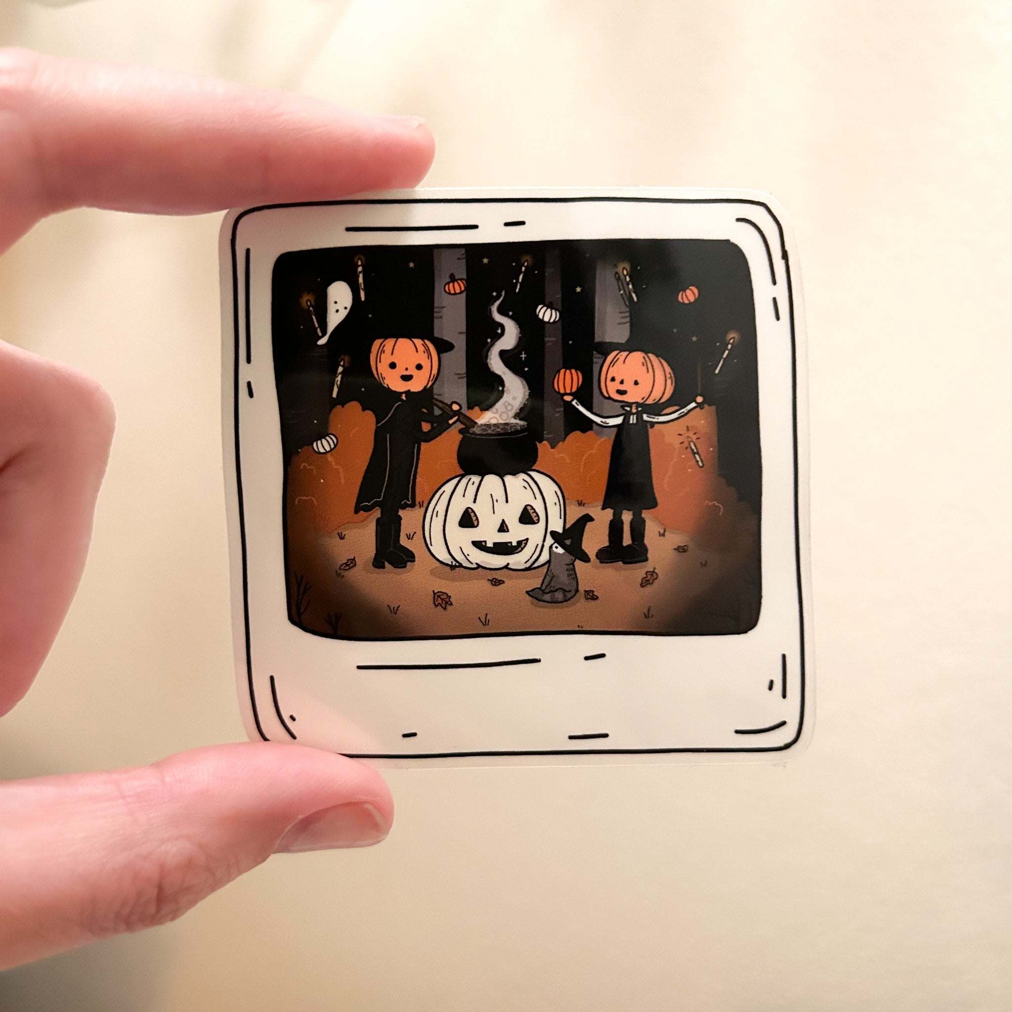 Magic Polaroid Sticker