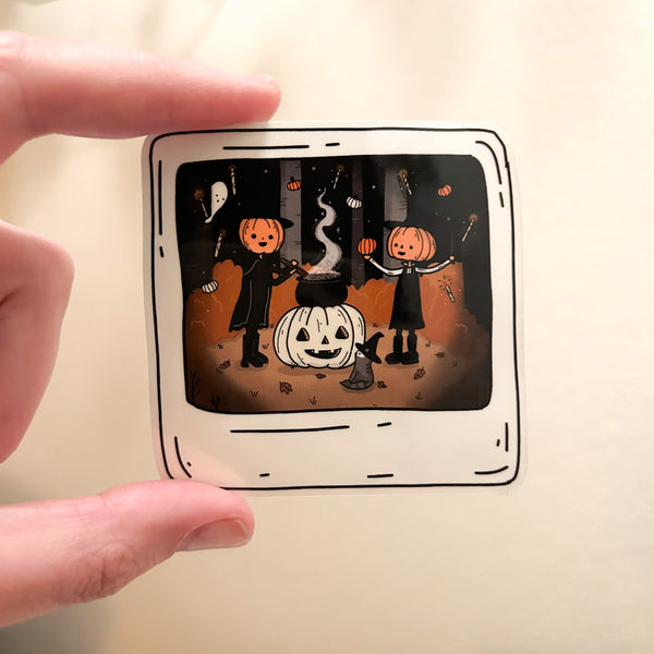 Magic Polaroid Sticker