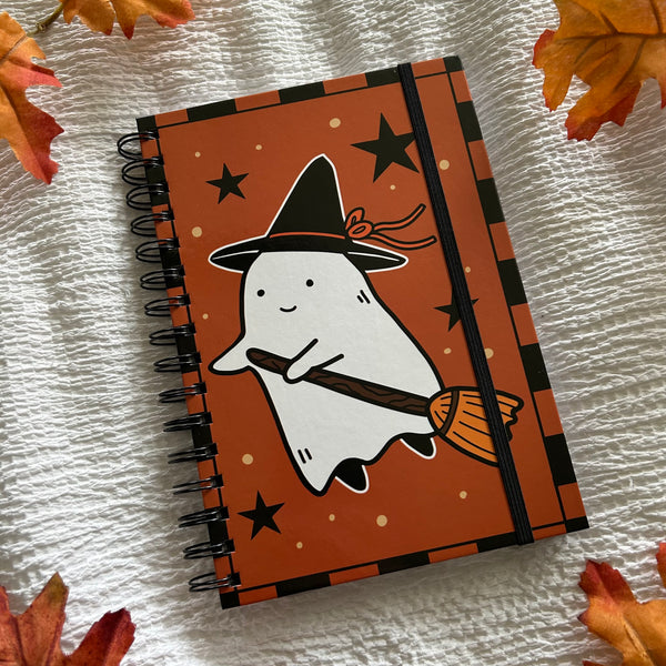 Witch Ghost A5 Spiral Notebook