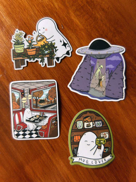 Diner Day Sticker
