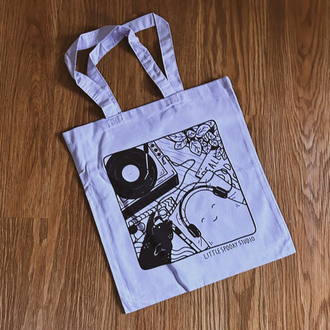 Record Day Tote Bag