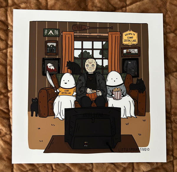 Crystal Lake Art Print