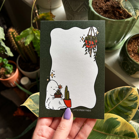 More Plants Notepad