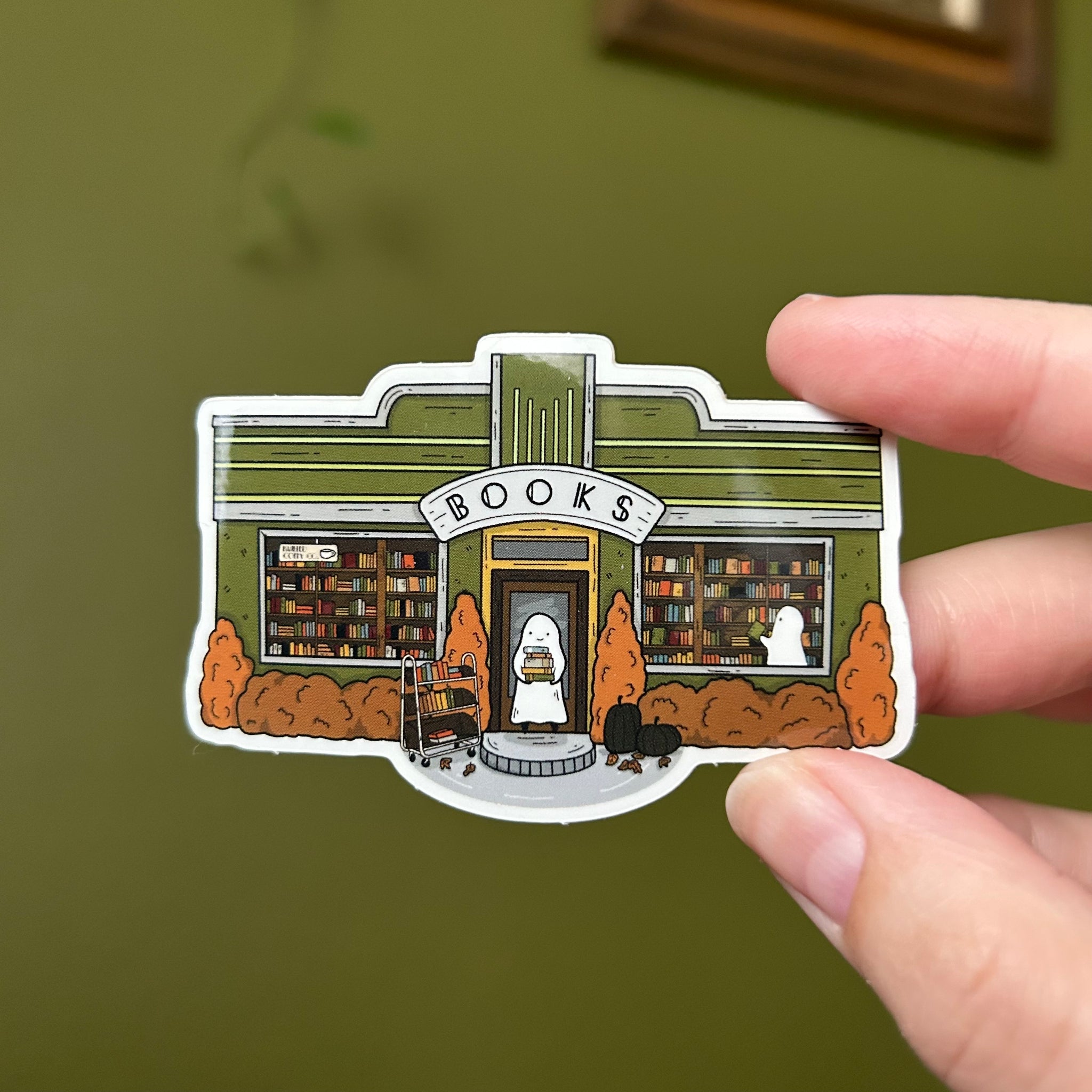 Bookshop Sticker