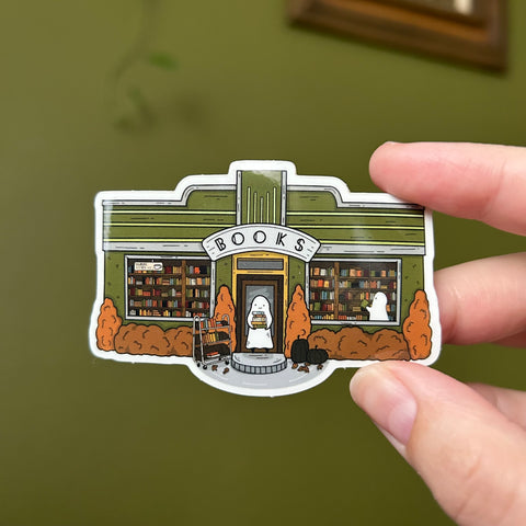Bookshop Sticker