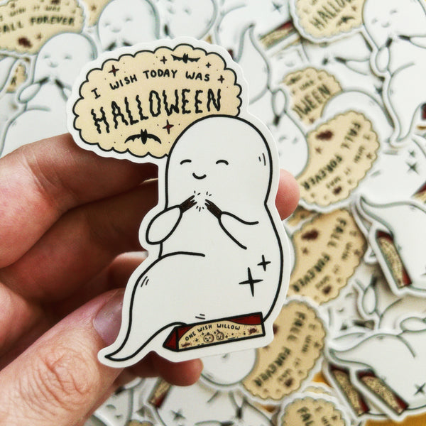 One Wish Willow Stickers