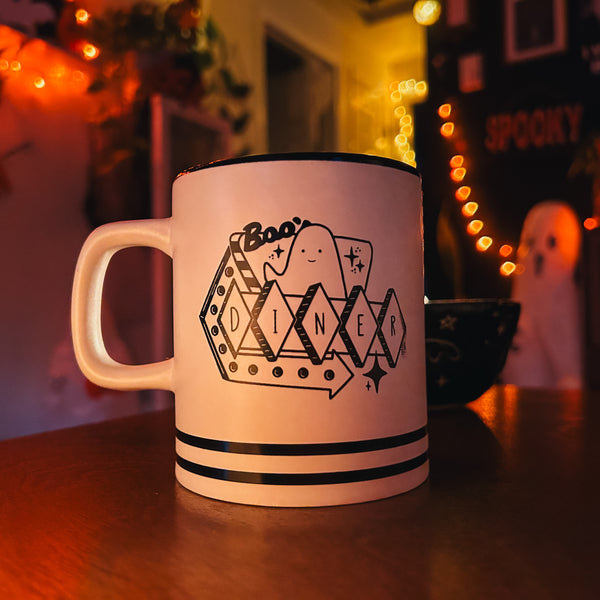 Boo’s Diner Ceramic Mug (Includes Shipping)