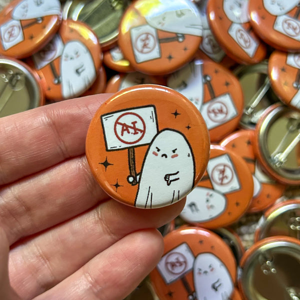 1.25inch Boo A.I. Button
