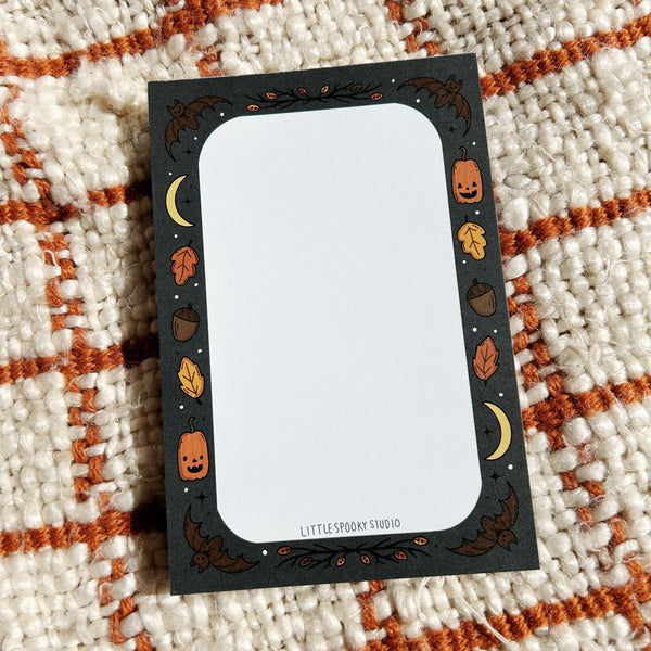 Autumn Delights Notepad