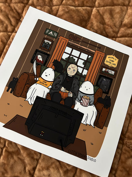 Crystal Lake Art Print