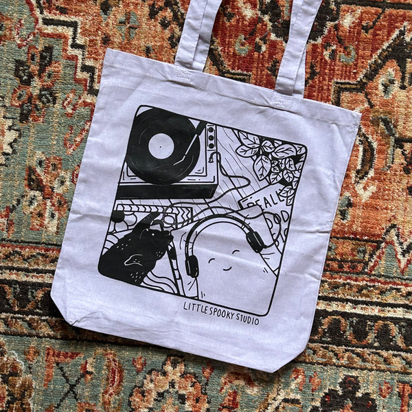 Record Day Tote Bag