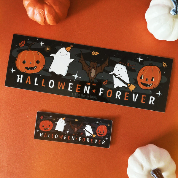 Halloween Forever Bumper Sticker