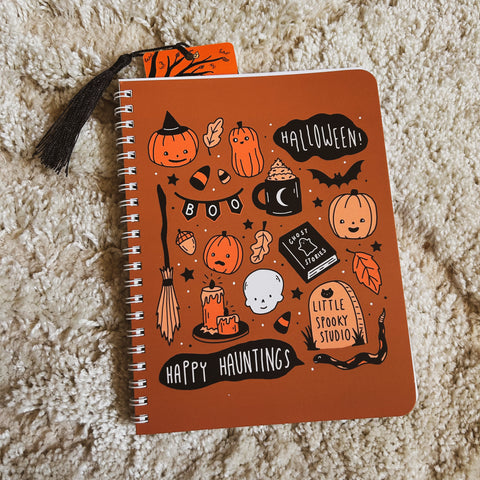 Spooky Comforts Small Wire-o Notebook