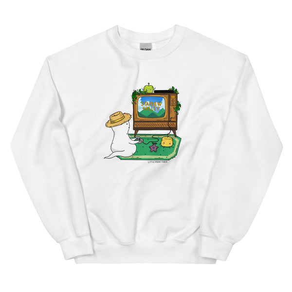 Stardew Gamer Ghost Unisex Sweatshirt