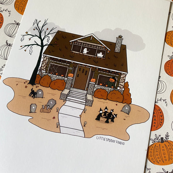 At Home Art Print
