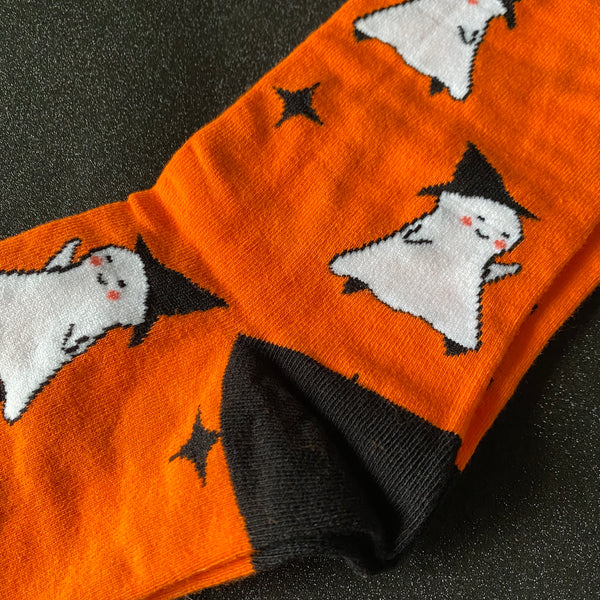 Witch Ghost Socks