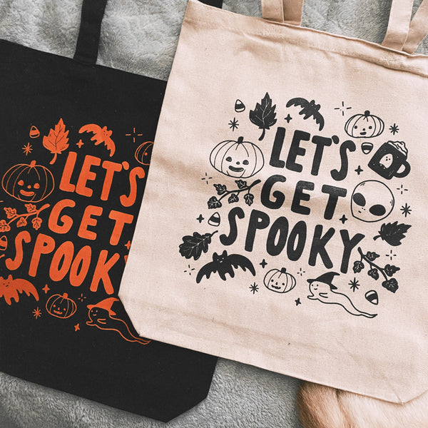 Let’s Get Spooky Tote Bags