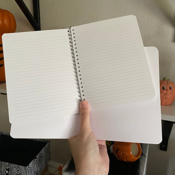 Leaves Small Wire-o Notebook