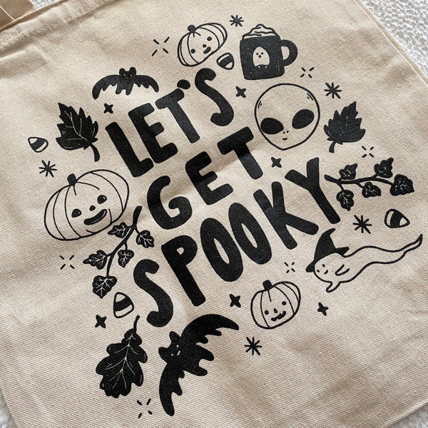 Let’s Get Spooky Tote Bags