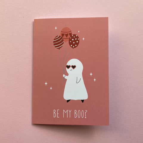 Be My Boo? Valentine Greeting Card