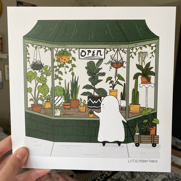 Plant Shop Art Print