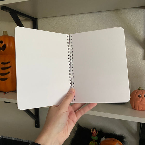 Leaves Small Wire-o Notebook