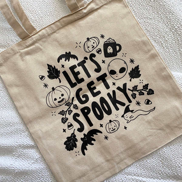 Let’s Get Spooky Tote Bags