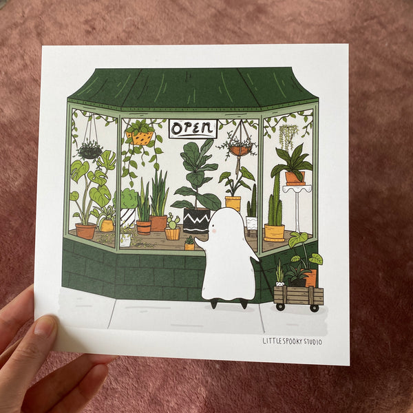 Plant Shop Art Print