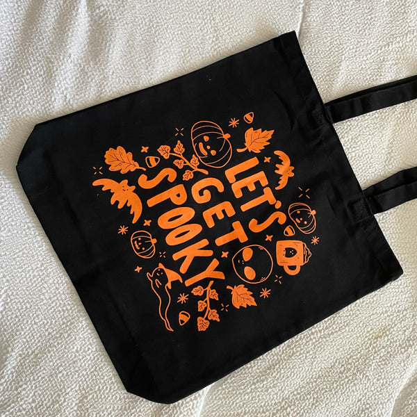 Let’s Get Spooky Tote Bags