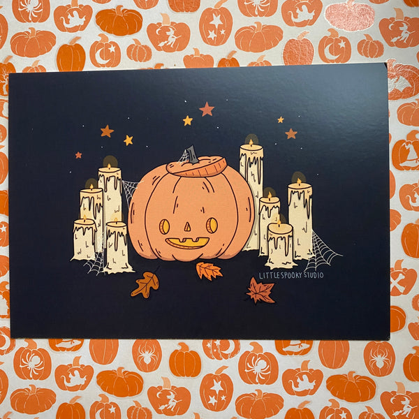 Candle Jack Art Print