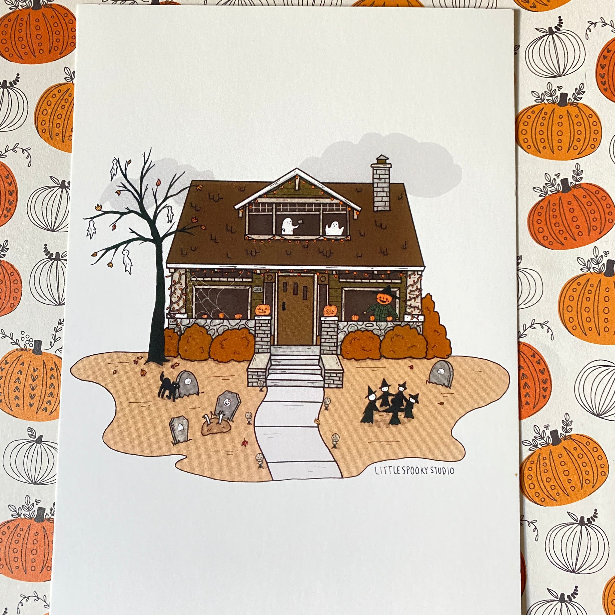 At Home Art Print