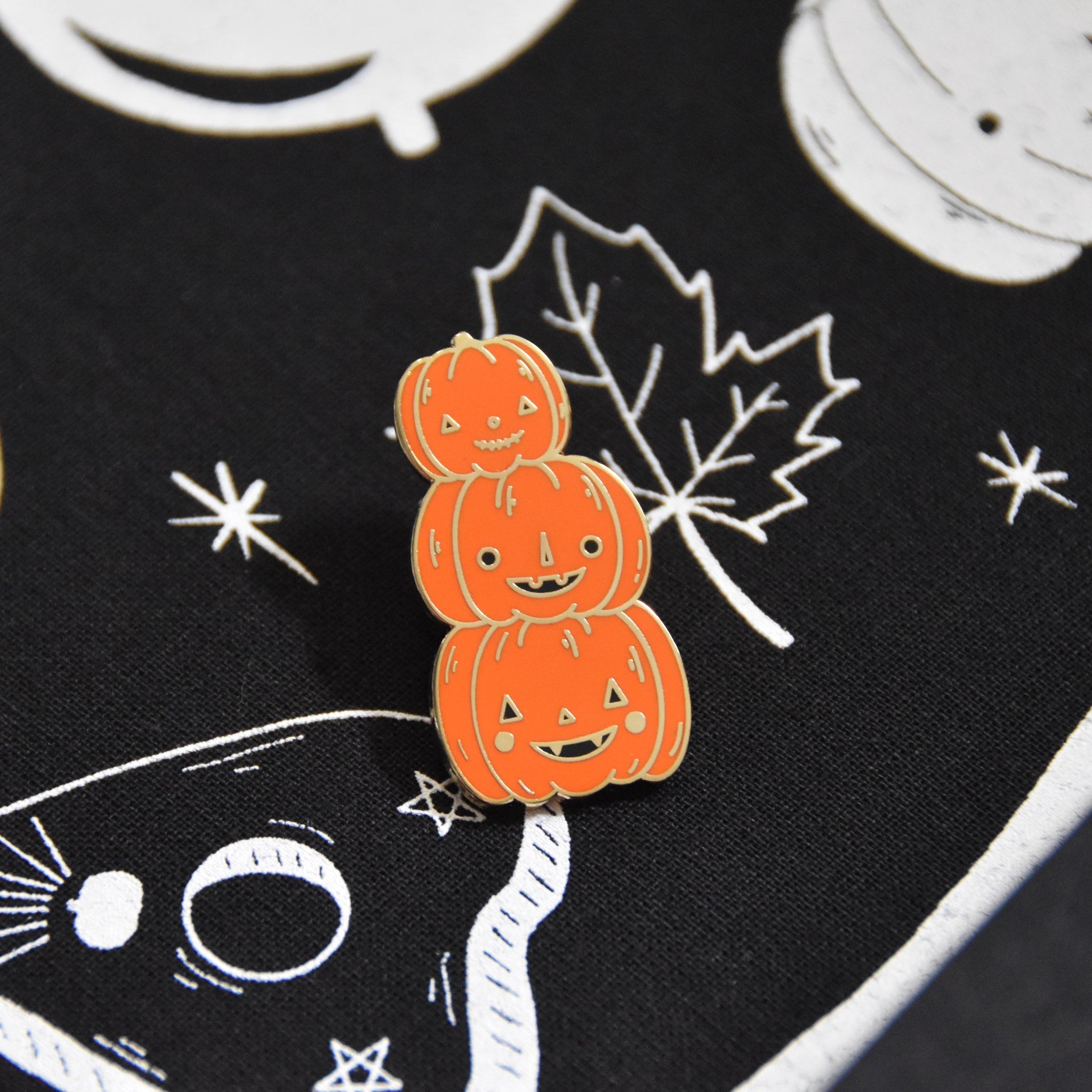 Pumpkins Pals Hard Enamel Pin