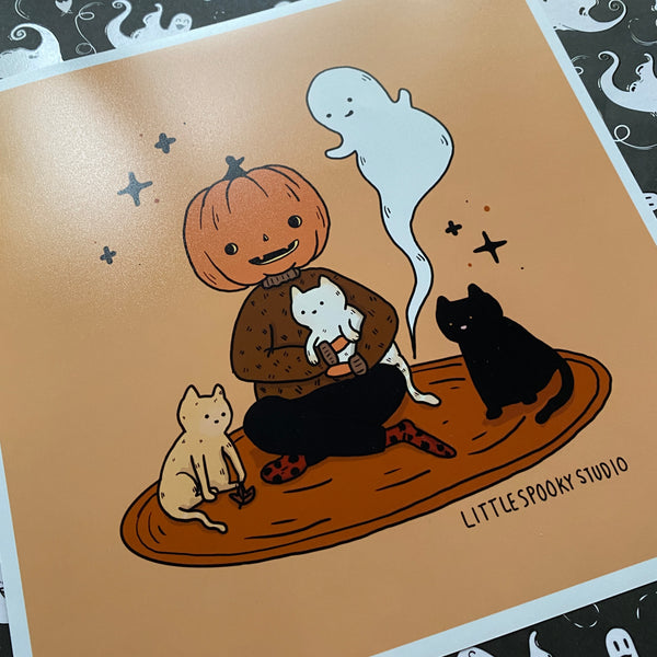 Little Spookies Art Print