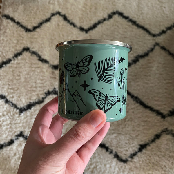 Nature Lover Enamel Mug
