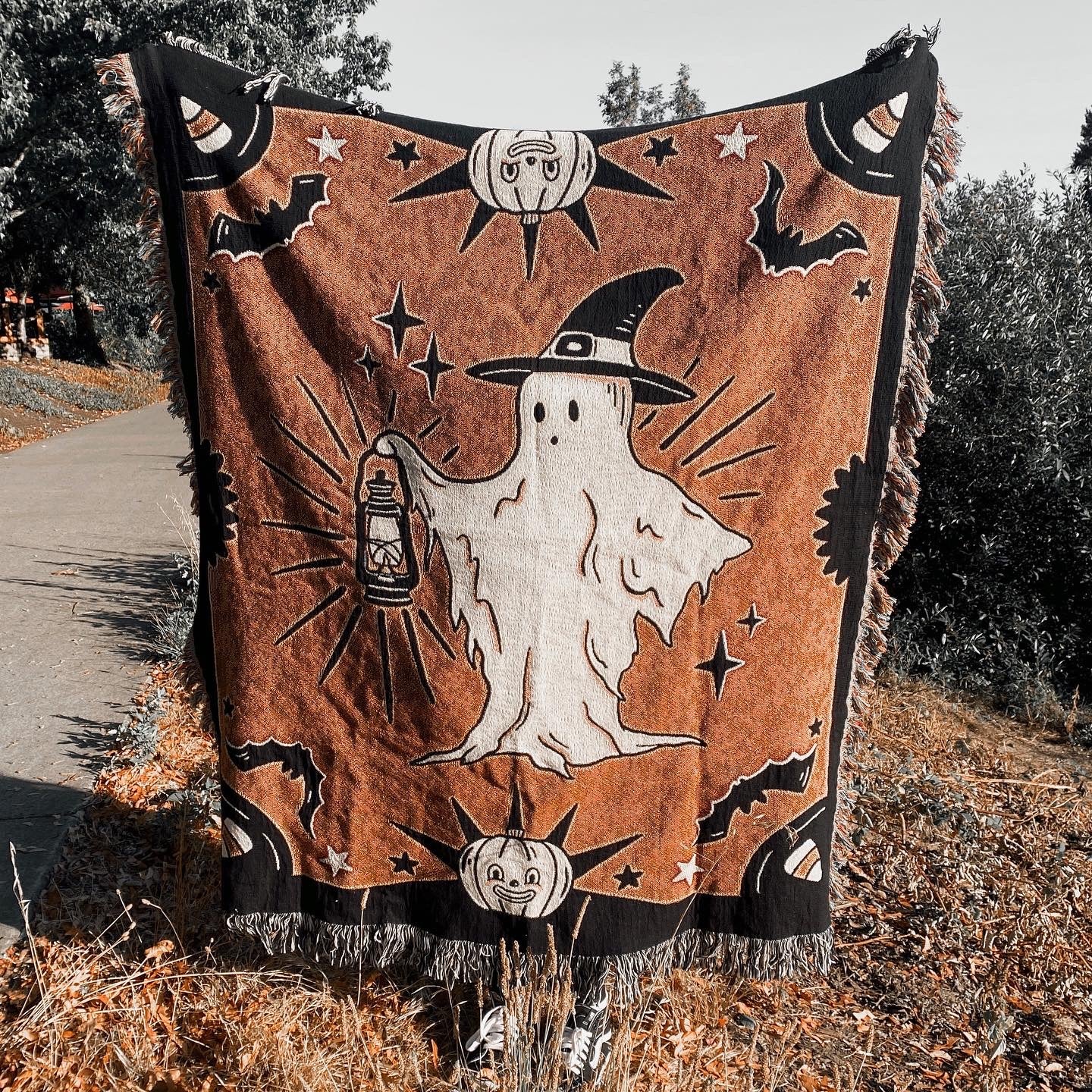 Old Haunt Woven Blanket