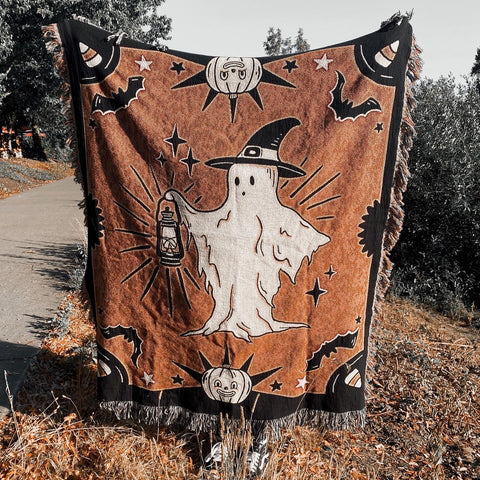 Old Haunt Woven Blanket