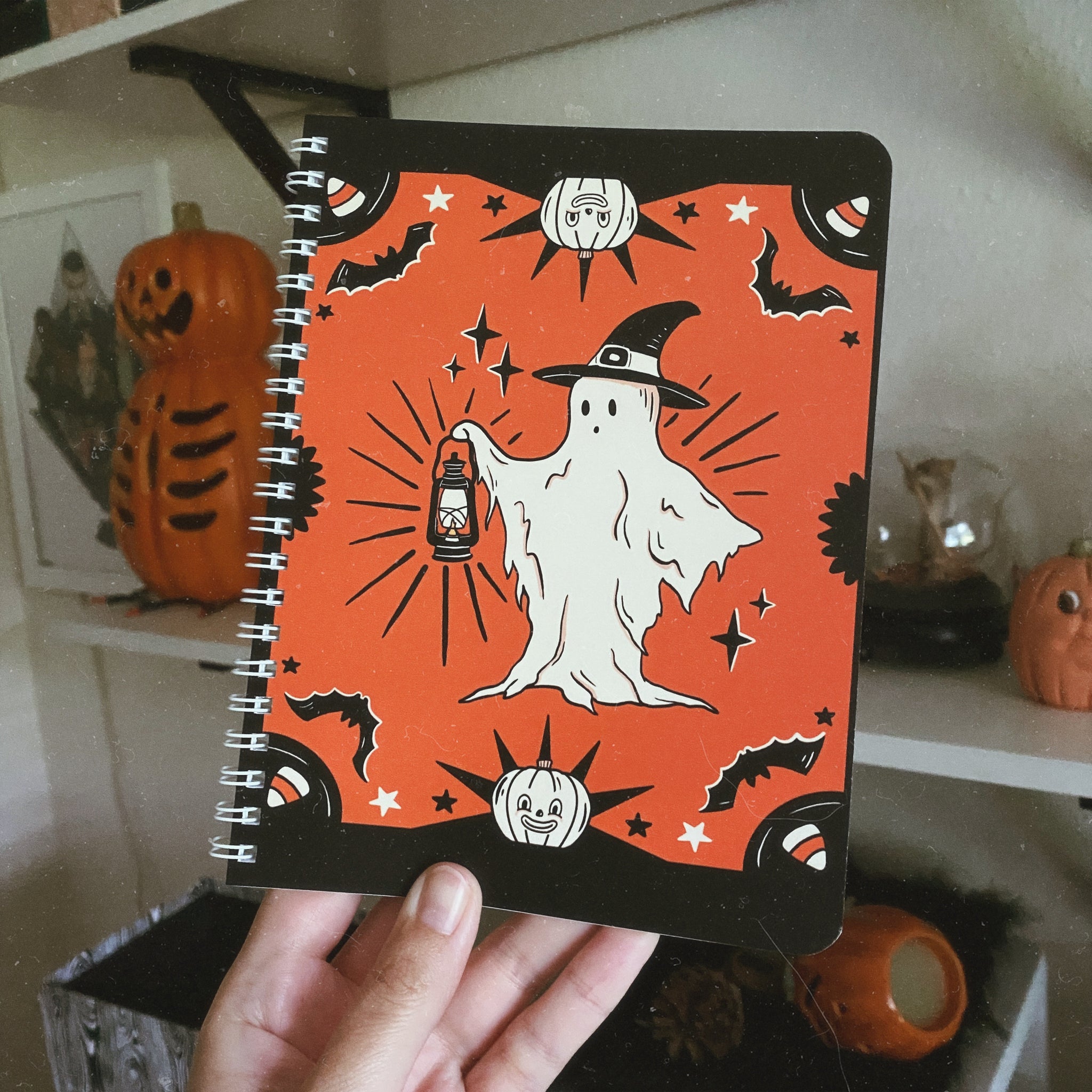 Old Haunt Small Wire-o Notebook