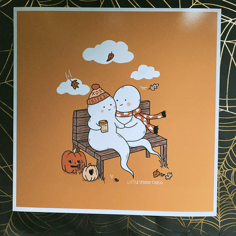 Coffee Date 8x8 Print
